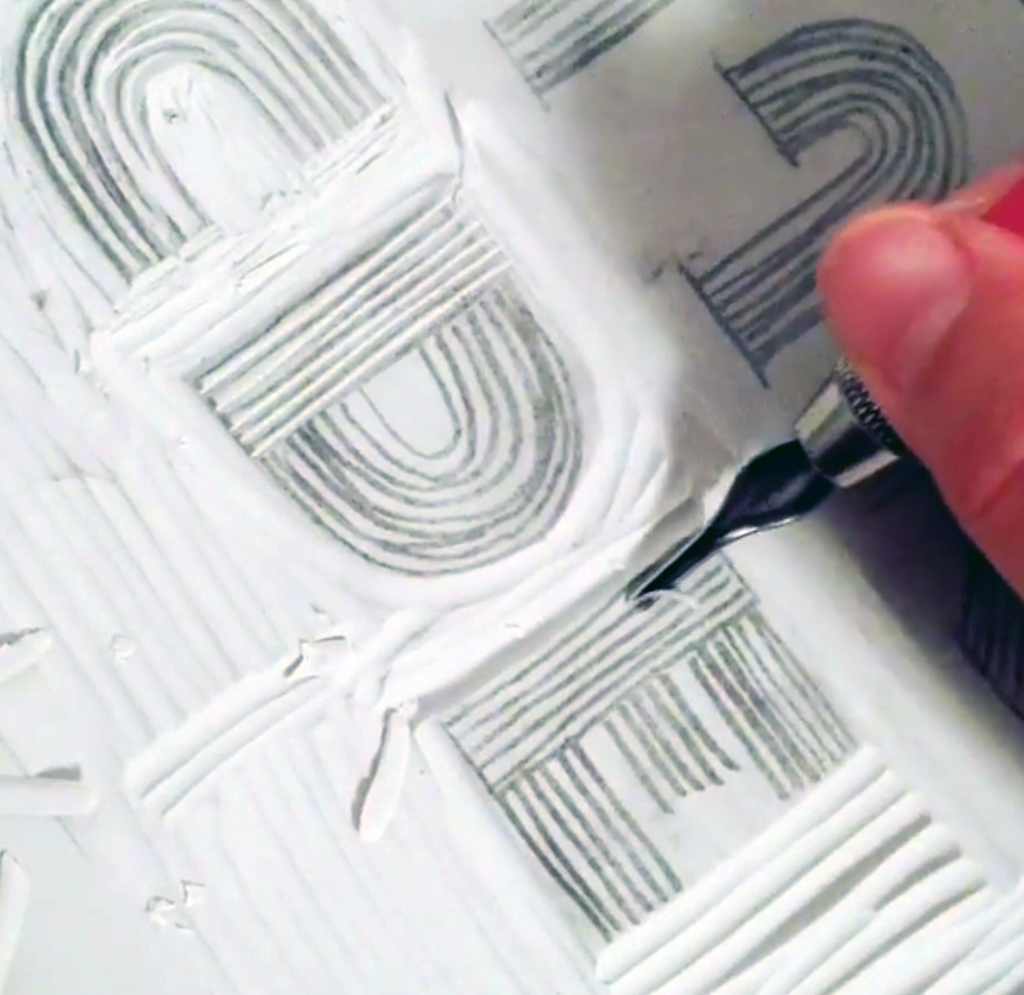 Linocut #1 | The Lost Type Co-op Store