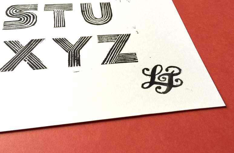 Linocut #1 | The Lost Type Co-op Store